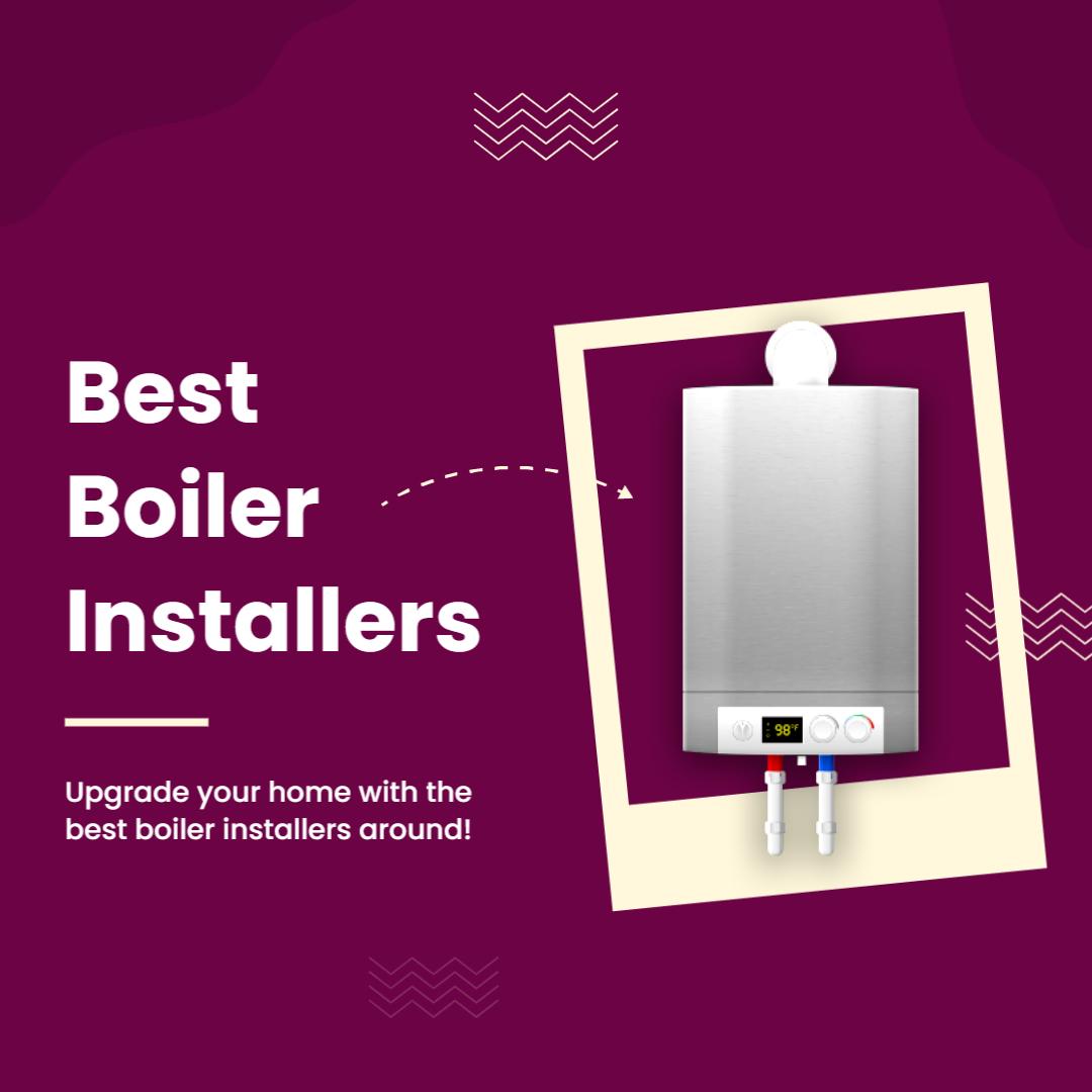 Home Boiler Installation Services Instagram Flyer Template