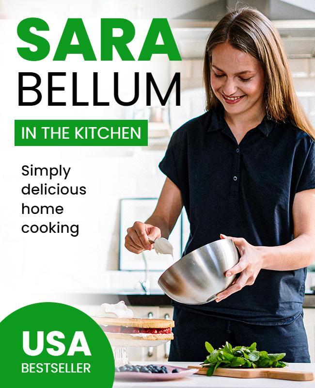Home Cooking Book Promotion Flyer Template