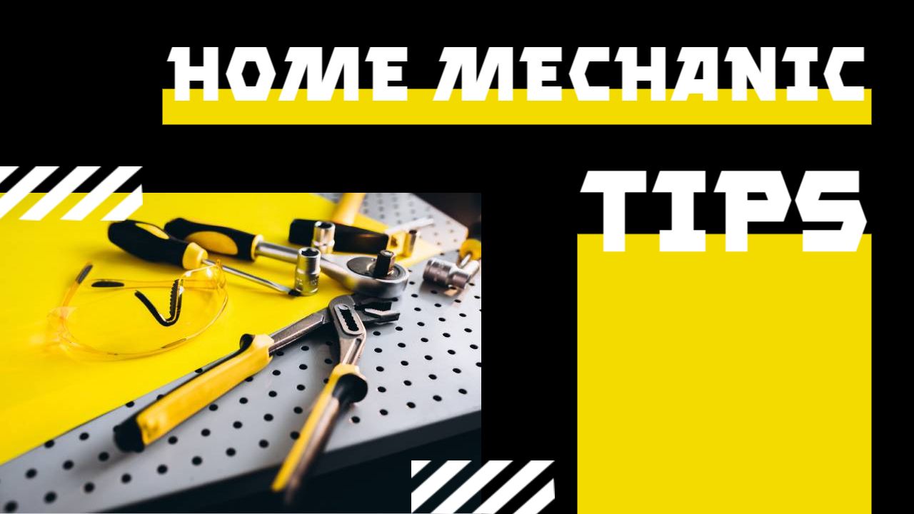 Home Mechanic Tools DIY Tips Trending YouTube Thumbnail Template