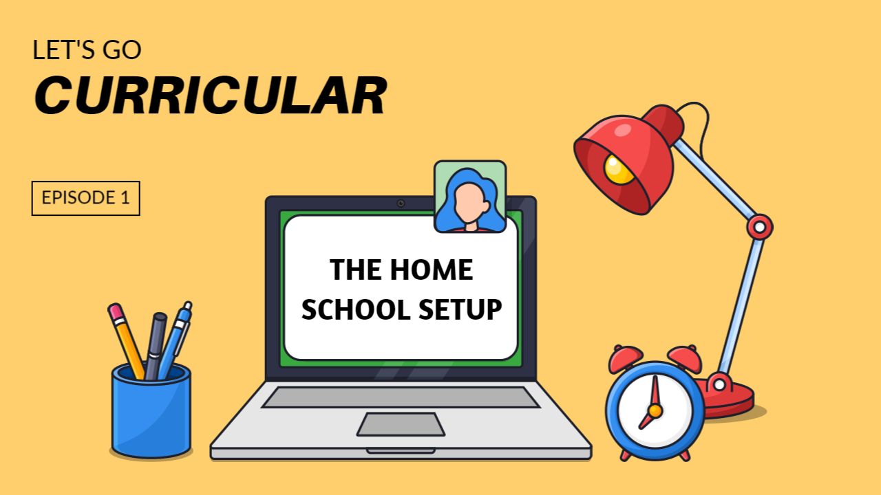 Home School Setup Guide Trending YouTube Thumbnail Template