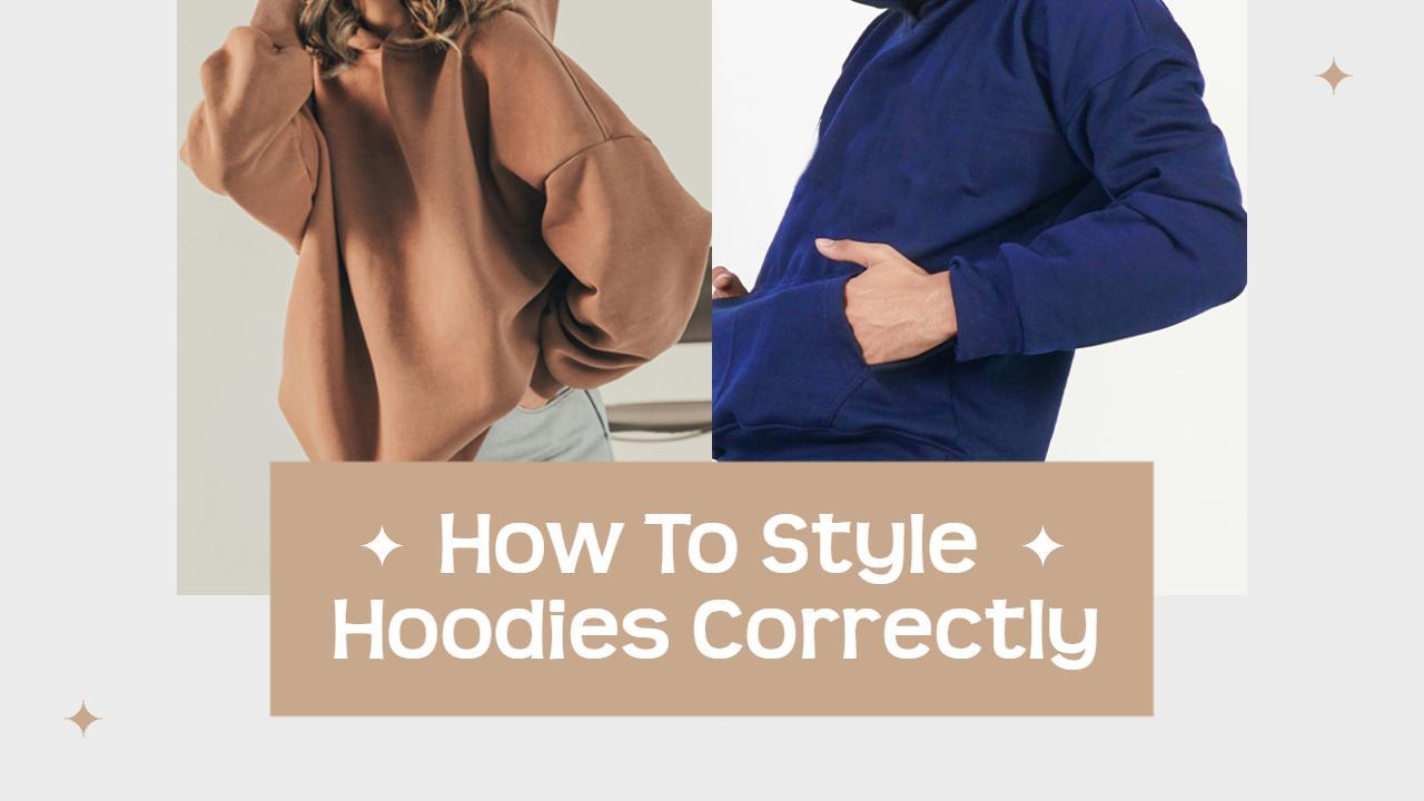 Hoodie Fashion Styling Tips Trending YouTube Thumbnail Template
