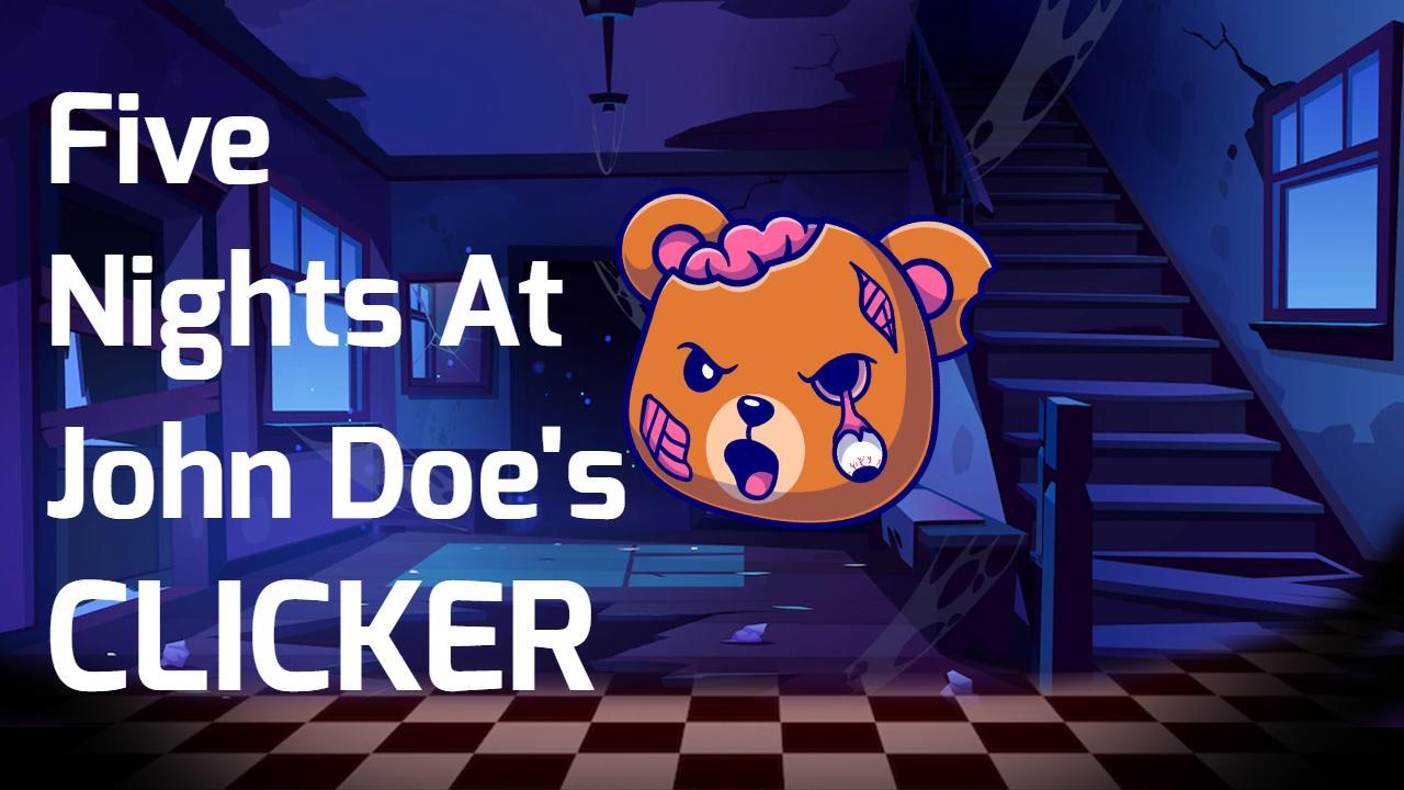 Horror Survival Five Nights At John Doe Gaming YouTube Thumbnail Template