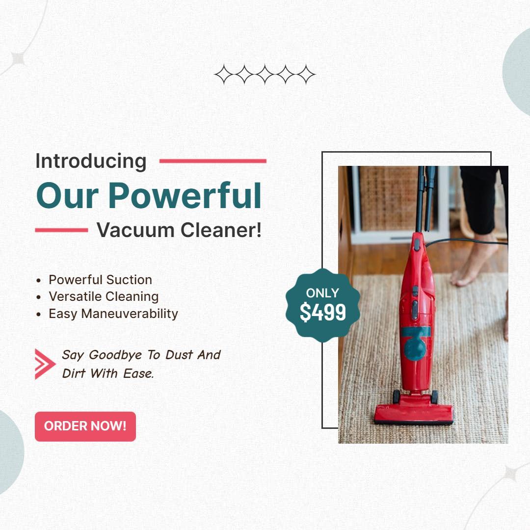 Household Appliance Promotion Instagram Flyer Template