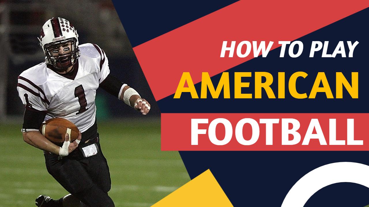 How to Play American Football Skills Guide YouTube Thumbnail Template