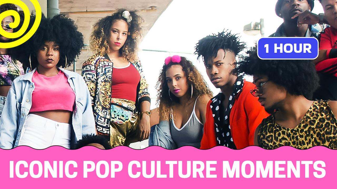 Iconic Pop Culture Moments Trendy Style YouTube Thumbnail Template