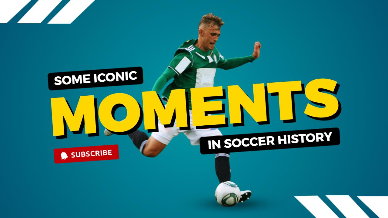 Iconic Soccer Moments Highlights YouTube Thumbnail Template