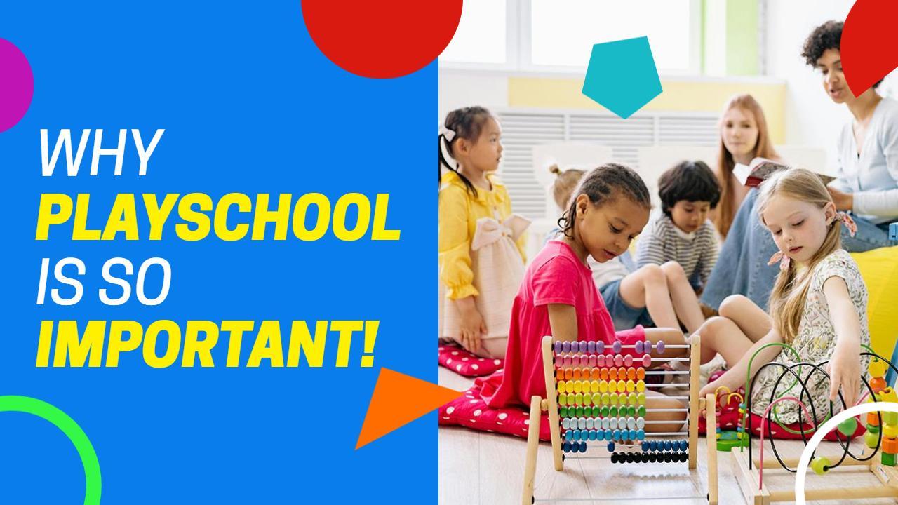 Importance of Playschool Education Insights Trending YouTube Thumbnail Template
