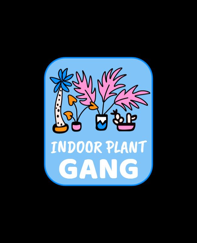 Indoor Plant Enthusiasts Gathering Flyer Template