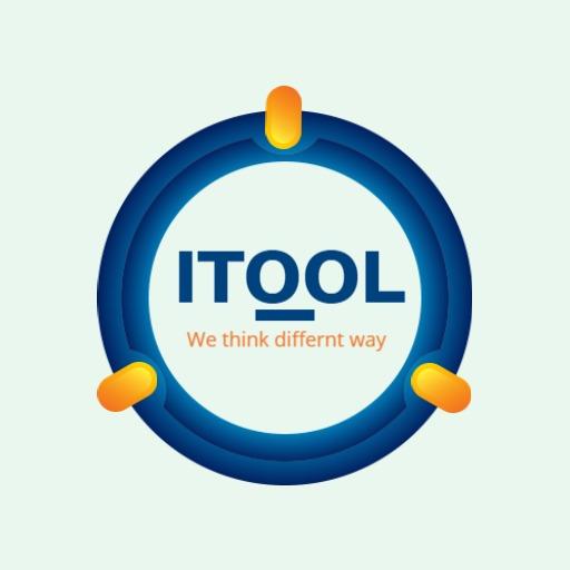 Innovative Blue and Green Circular Design for Company Logo Template