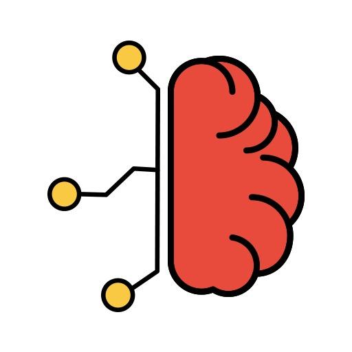 Innovative Brain Design Showcasing Neurological Science Logo Template
