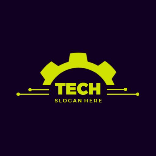 Innovative Gear Design Showcasing Modern Technical Concepts Logo Template