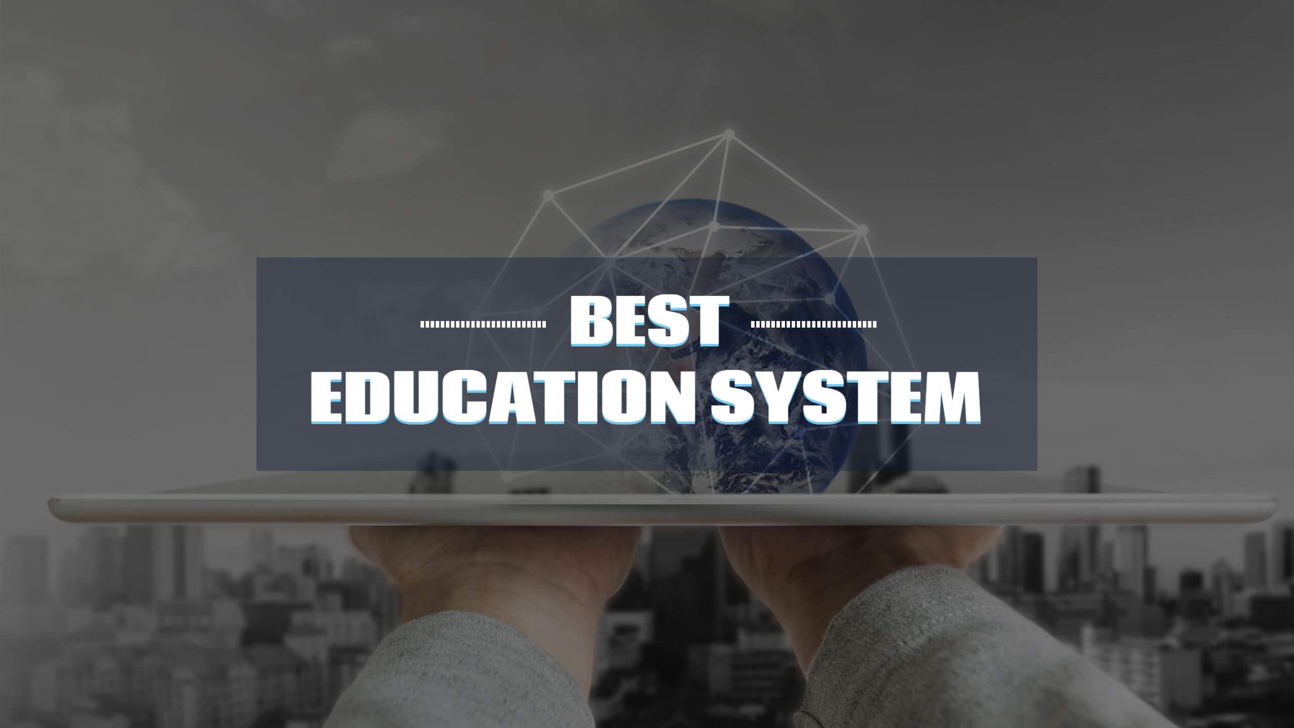 Innovative Global Education System Overview YouTube Banner Template