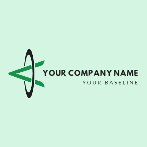 Innovative Green Arrow Design for Your Company Identity Logo Template