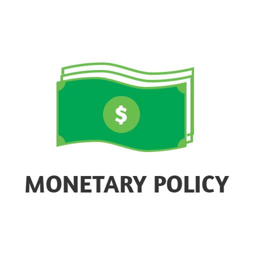Innovative Green Currency Representation for Monetary Policy Logo Template