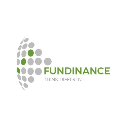 Innovative Grey and Green Dots Symbolizing Management Strategies Logo Template