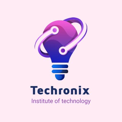 Innovative Purple Light Bulb Design Representing Technology Logo Template