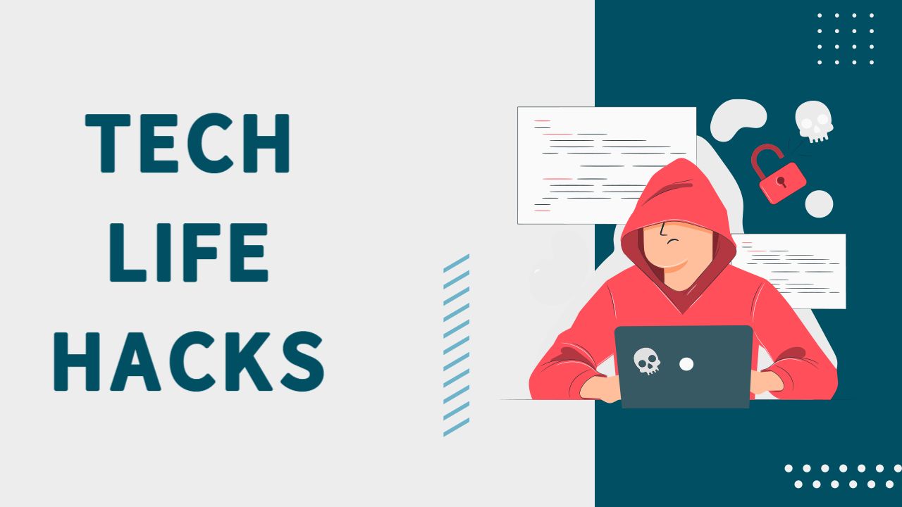 Innovative Tech Life Hacks YouTube Thumbnail Template