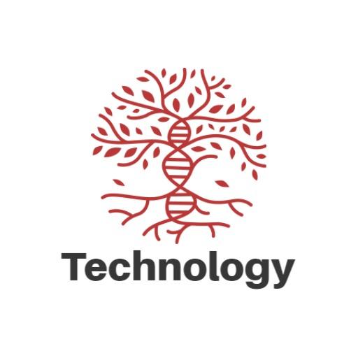 Innovative Tree of Life Symbolizing Modern Technology Logo Template