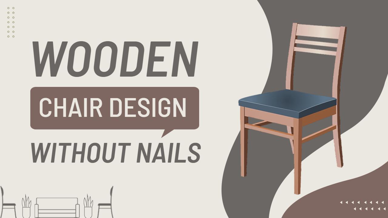 Innovative Wooden Chair Design Without Nails Trending YouTube Thumbnail Template