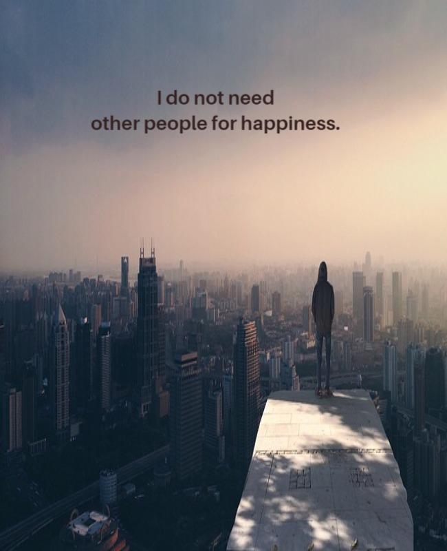 Inspirational Cityscape Landscape Self-Reflection Poster Template