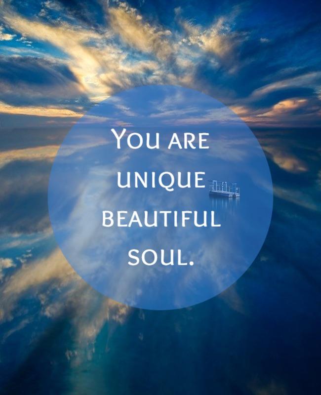 Inspirational Sky Reflection Uplifting Quote Poster Template