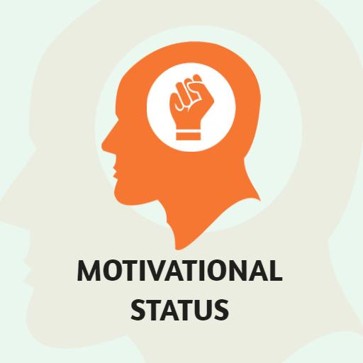 Inspiring Orange Fist Motif Representing Motivation Logo Template