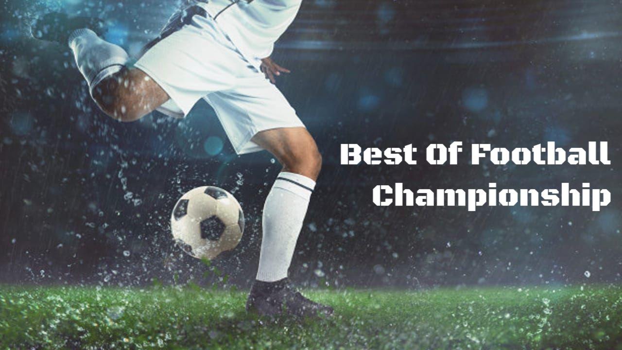 Intense Football Championship Action YouTube Thumbnail Template