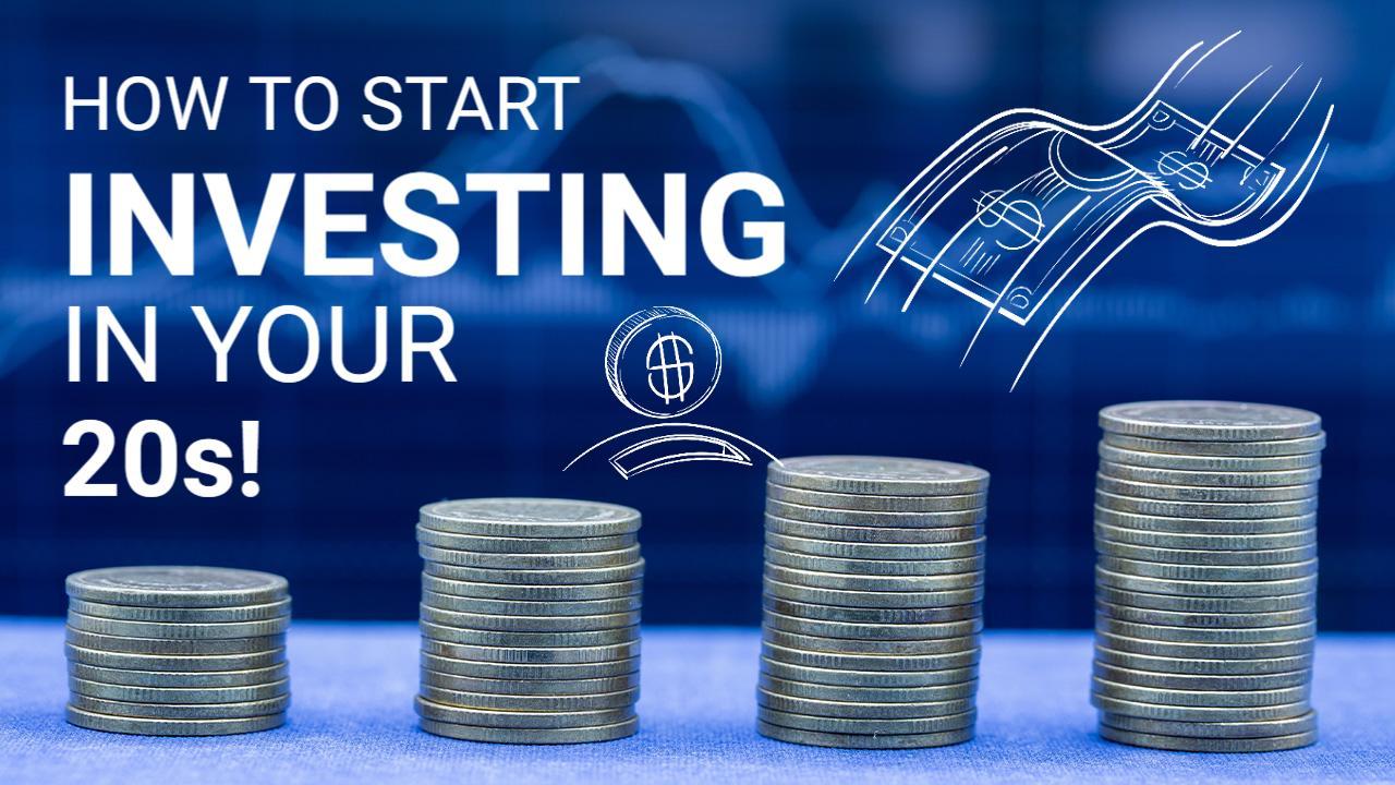 Investing Strategies for Your 20s Tutorial YouTube Thumbnail Template