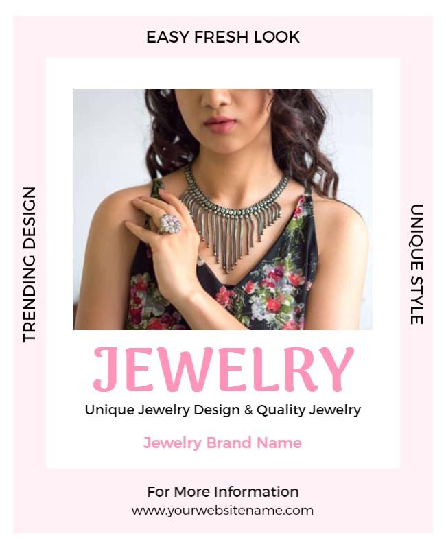 Jewelry Flyer Template