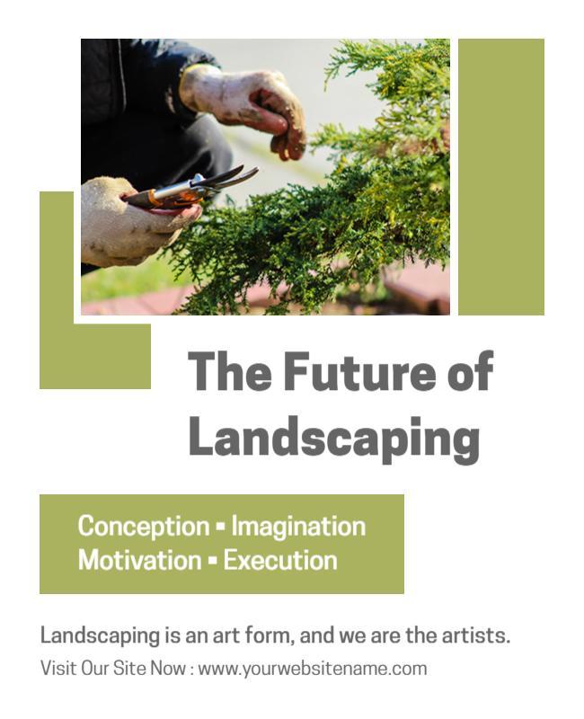 Landscaping Flyer Designs Template