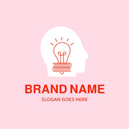Light Bulb Concept for Innovative Education Logo Template