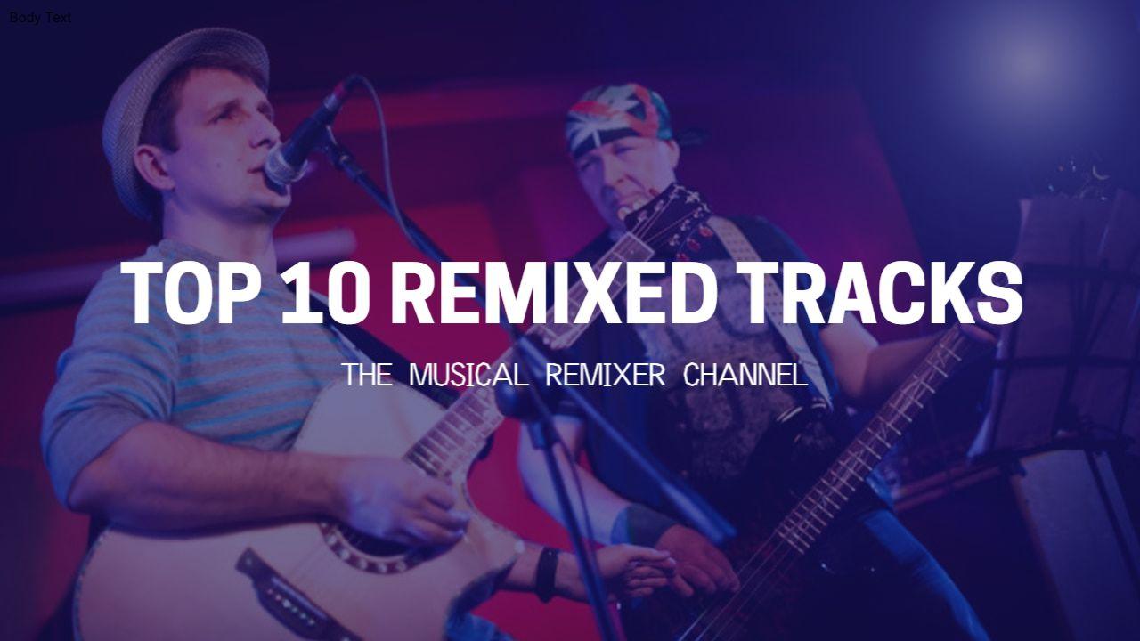 Live Performance Remix Session Music YouTube Thumbnail Template