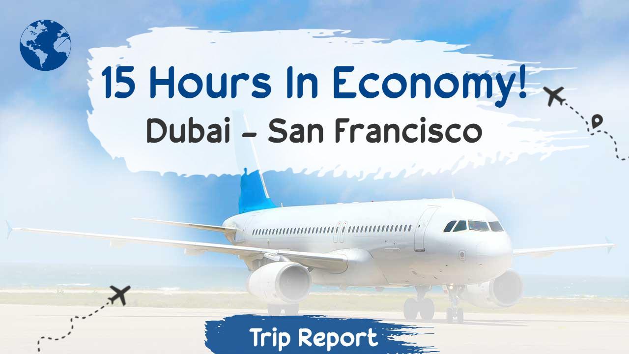 Long Haul Flight Experience Travel YouTube Thumbnail Template