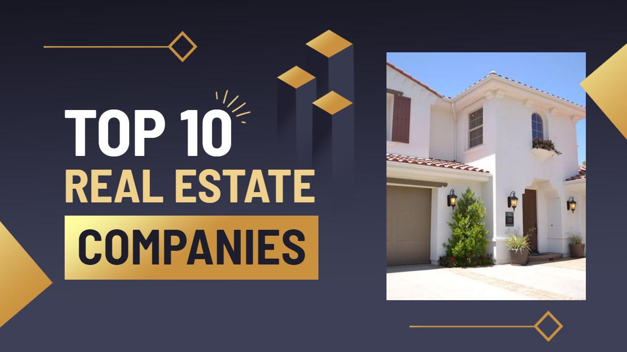 Luxury Home Showcase Top 10 Real Estate Companies YouTube Thumbnail Template