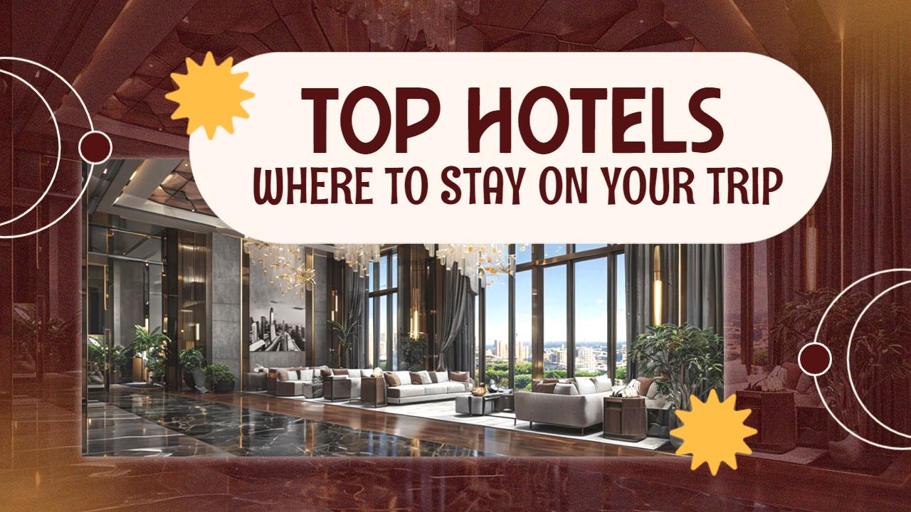 Luxury Hotel Recommendations Travel YouTube Thumbnail Template