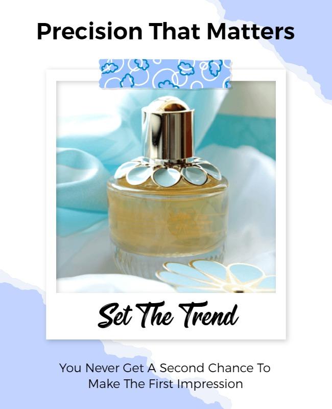 Luxury Perfume Advertisement Flyer Template