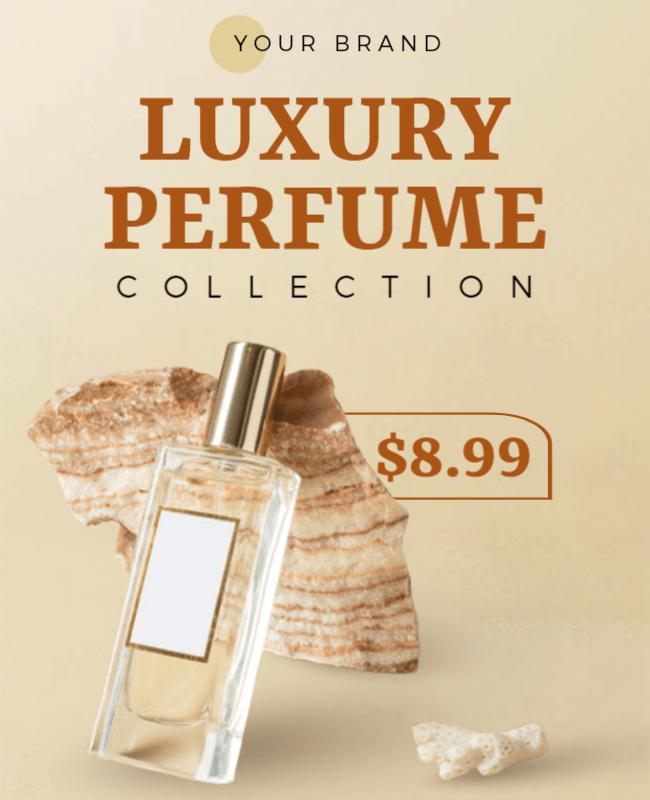 Luxury Perfume Collection Promotional Flyer Template