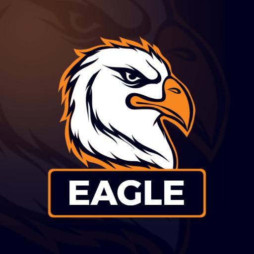 Majestic Eagle Design Symbolizing Strength and Freedom Logo Template