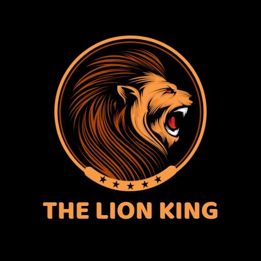 Majestic Lion Design Symbolizing Animal Kingdom Logo Template