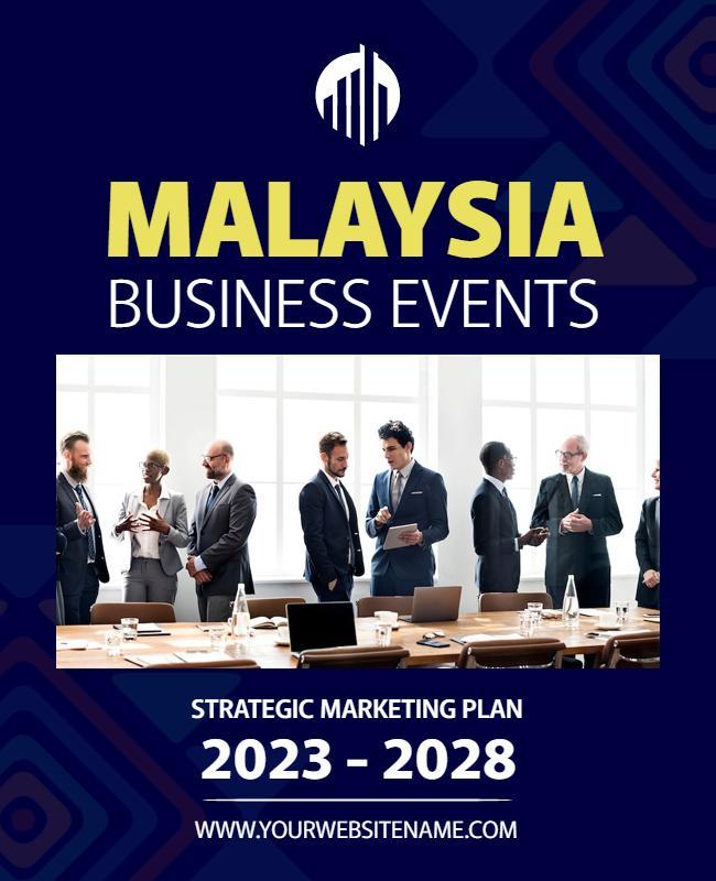 Malaysia Business Events Strategic Planning Flyer Template