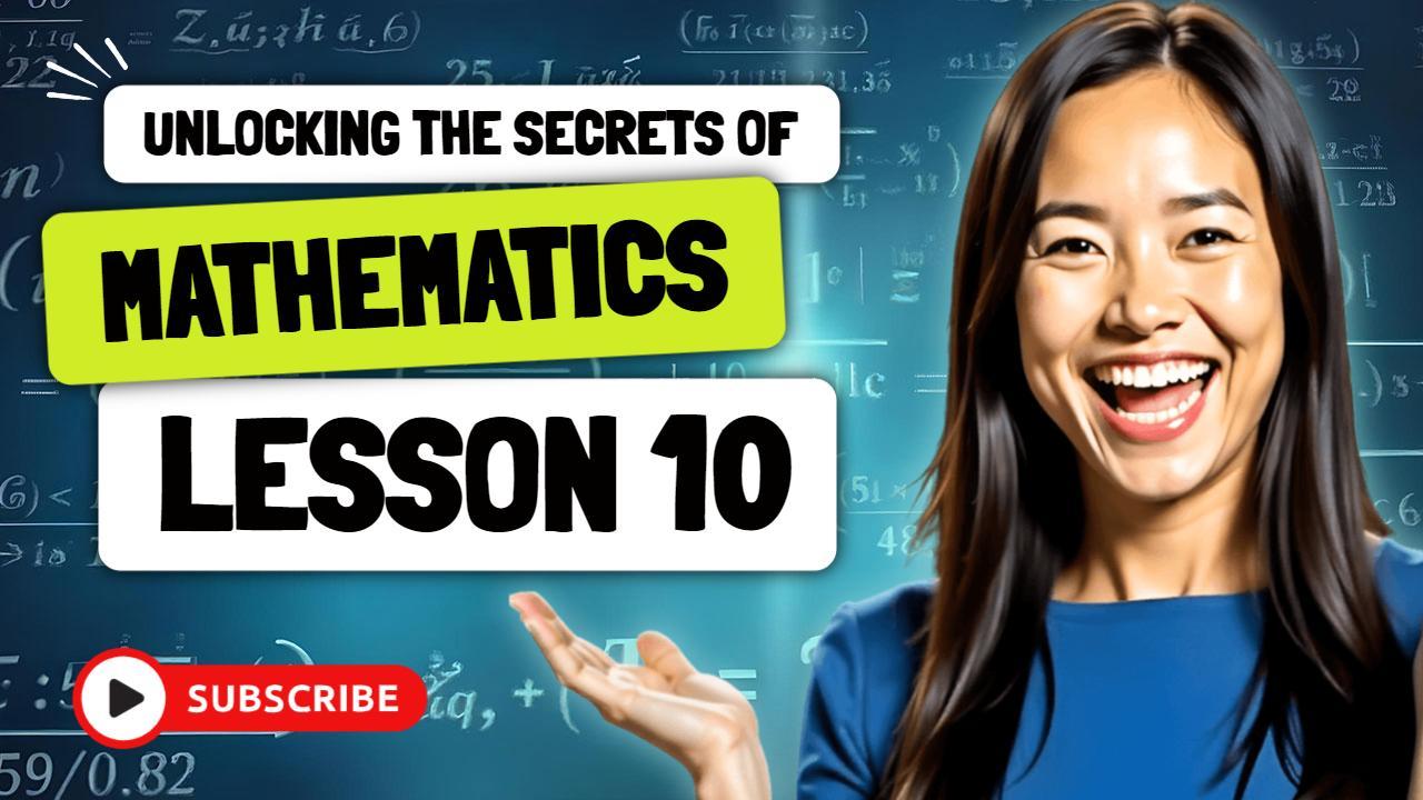 Math Lesson Secrets Unlocking Trends YouTube Thumbnail Template