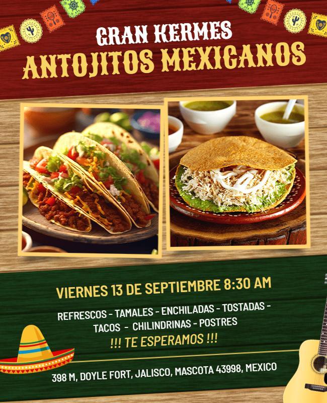 Mexican Food Festival Event Flyer Template