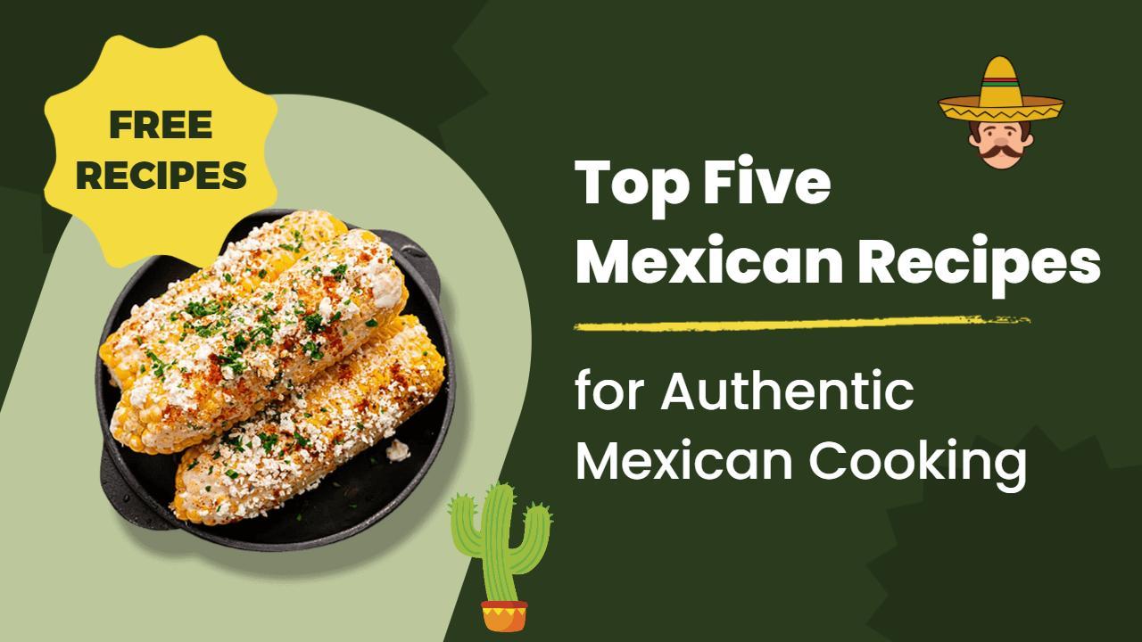 Mexican Street Corn Recipe Ideas Food YouTube Thumbnail Template