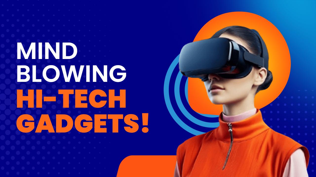Mind-Blowing VR Experience Technology YouTube Thumbnail Template