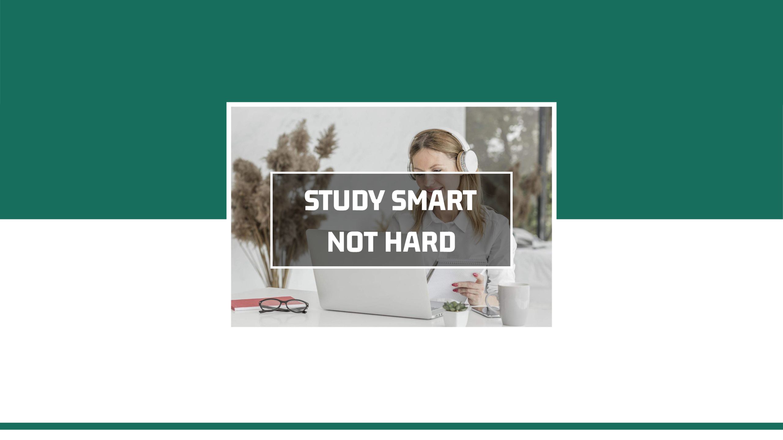 Minimalist Study Tips for Achieving Success YouTube Banner Template