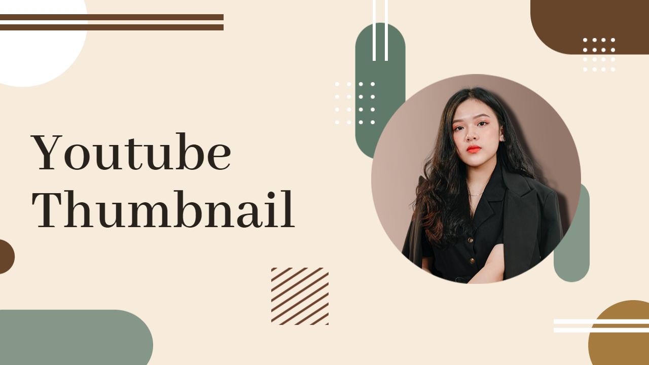 Modern Abstract Design Artistic YouTube Thumbnail Template