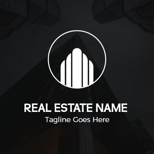 Modern Architectural Design with Distinctive Skyline Logo Template