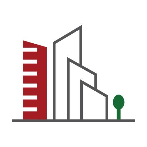 Modern Architectural Skyline Illustrating Real Estate Growth Logo Template