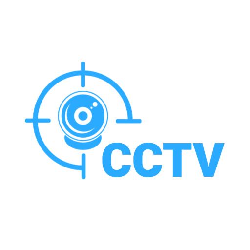 Modern Blue Camera Design for Effective CCTV Monitoring Logo Template