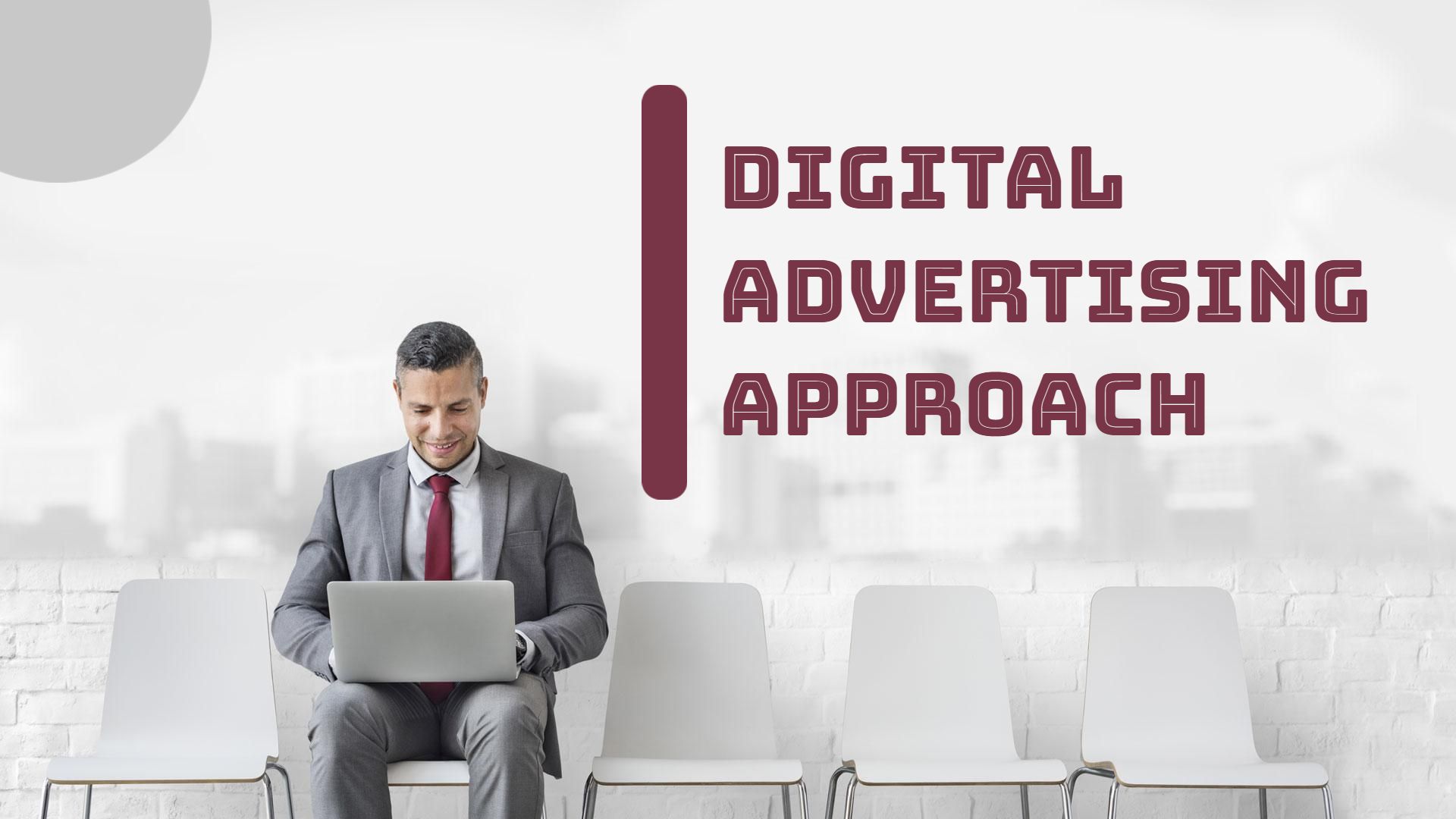 Modern Digital Advertising Strategy Insights Presentation Template